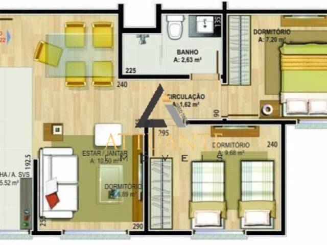 Apartamento para Venda em Caxias do Sul - 3