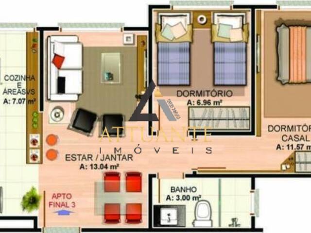 Apartamento para Venda em Caxias do Sul - 3