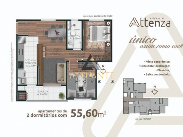 Apartamento para Venda em Caxias do Sul - 3