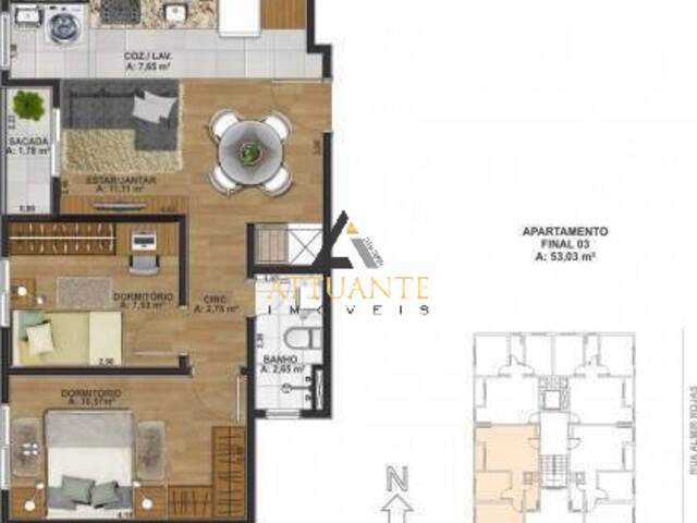 Apartamento para Venda em Caxias do Sul - 2