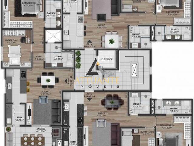 Apartamento para Venda em Caxias do Sul - 2