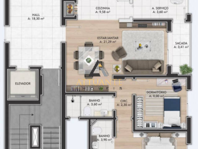 Apartamento para Venda em Caxias do Sul - 3