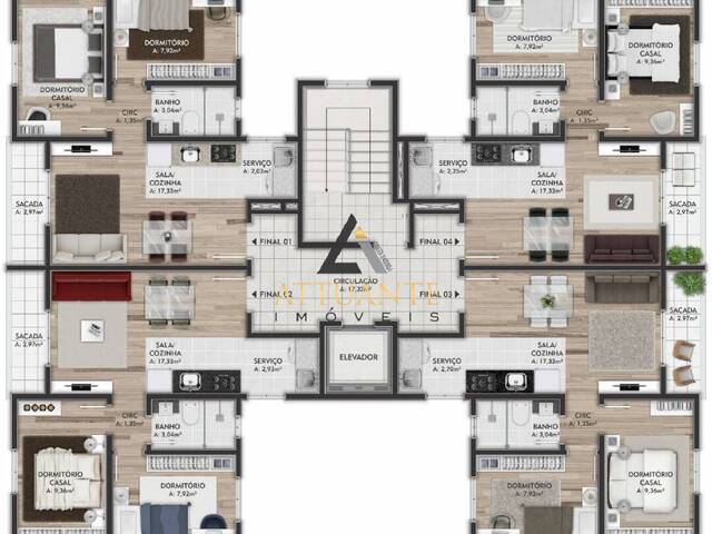 Apartamento para Venda em Caxias do Sul - 2