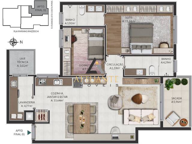 Apartamento para Venda em Caxias do Sul - 4