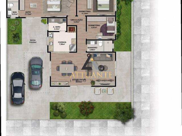 #CS1972 - Casa para Venda em Caxias do Sul - RS - 3
