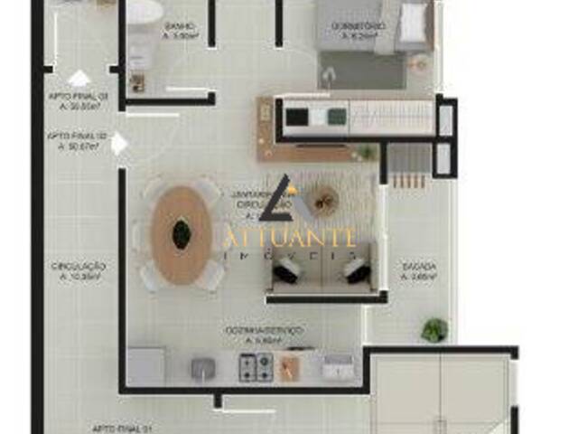 #AP2388 - Apartamento para Venda em Caxias do Sul - RS - 2