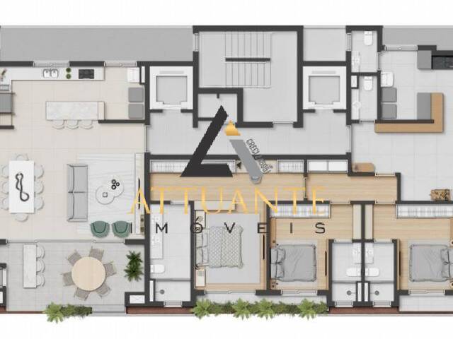 #AP2444 - Apartamento para Venda em Caxias do Sul - RS - 2