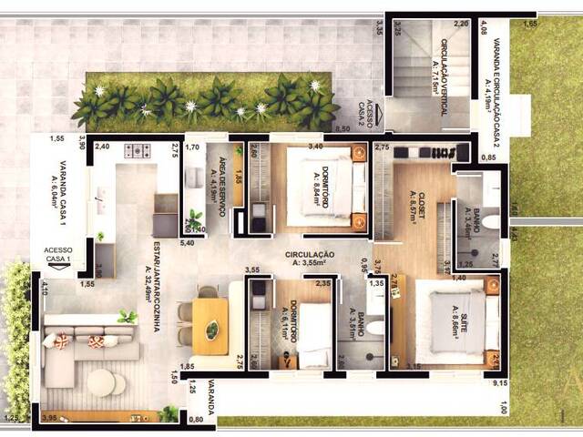 #CS3444 - Casa para Venda em Caxias do Sul - RS - 3