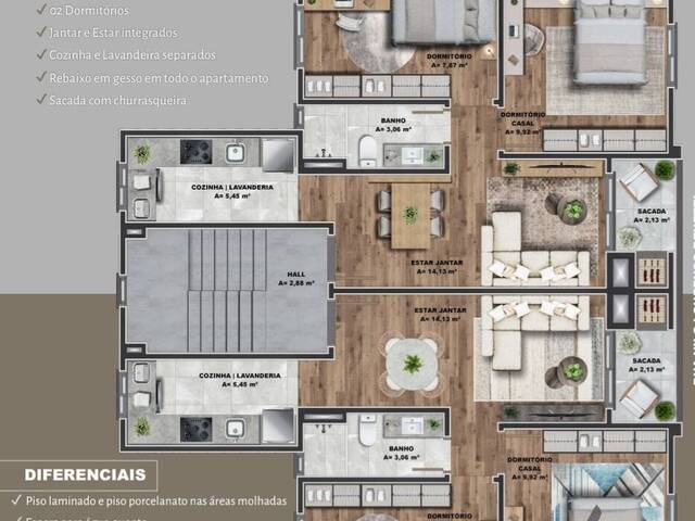 Apartamento para Venda em Caxias do Sul - 2