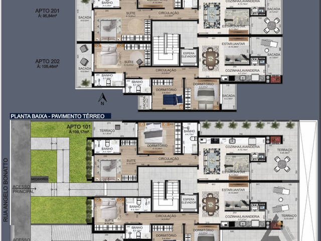 #AP3947 - Apartamento para Venda em Caxias do Sul - RS - 2