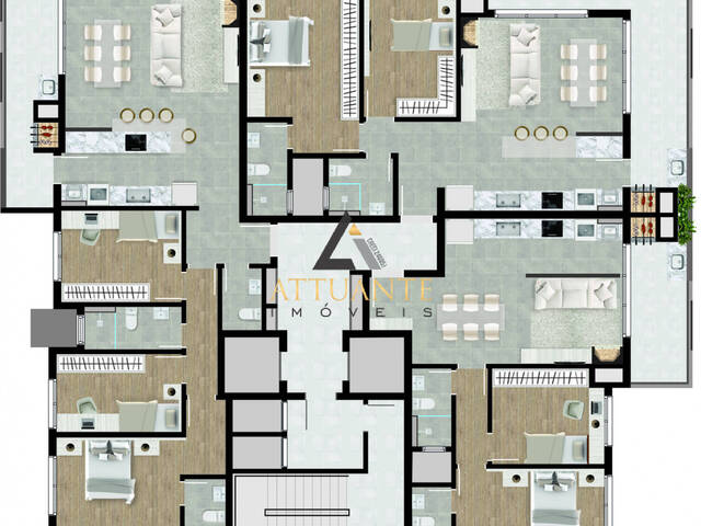 #AP4582 - Apartamento para Venda em Bento Gonçalves - RS - 3