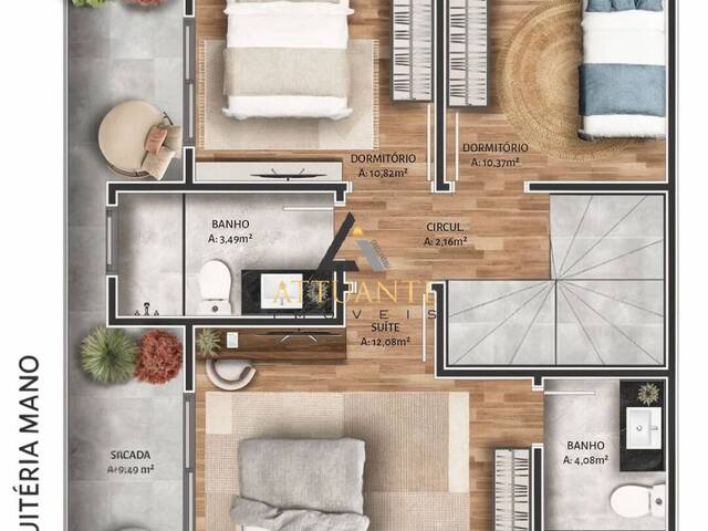 #DL4681 - Duplex para Venda em Caxias do Sul - RS - 3