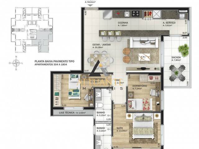 Apartamento para Venda em Caxias do Sul - 2