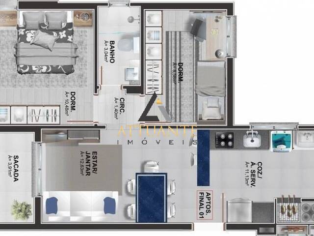 Apartamento para Venda em Caxias do Sul - 5
