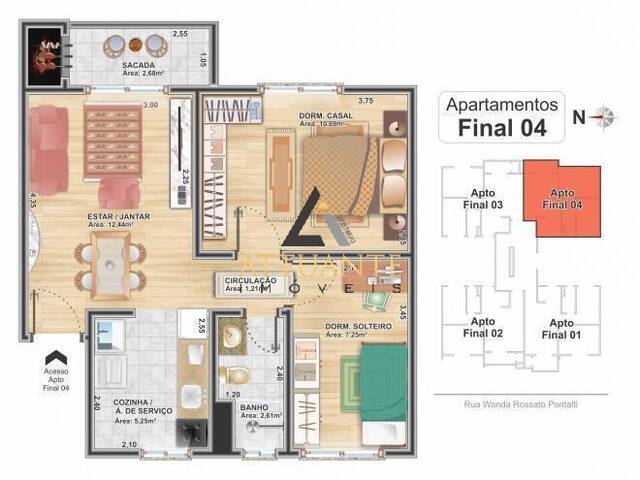 Apartamento para Venda em Caxias do Sul - 3