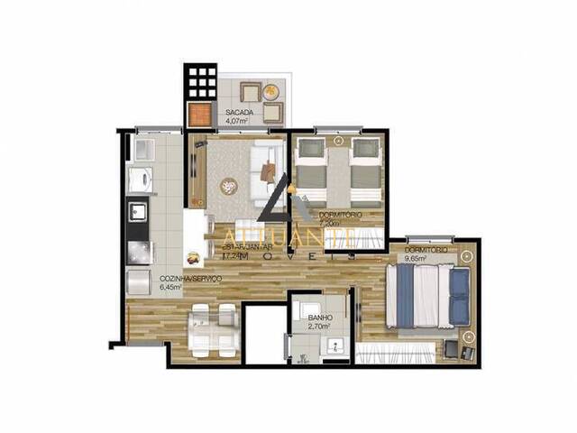 Apartamento para Venda em Caxias do Sul - 3