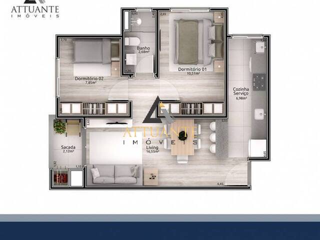 Apartamento para Venda em Caxias do Sul - 3