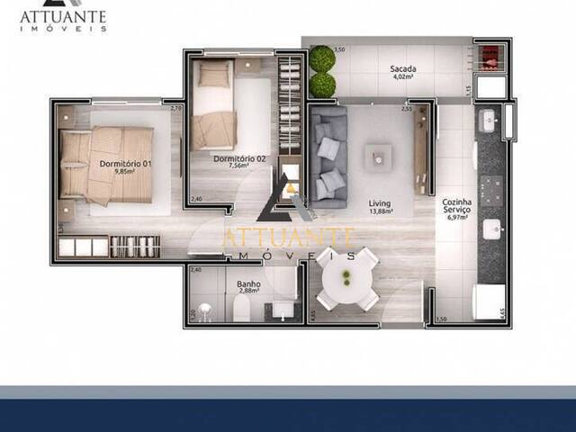 Apartamento para Venda em Caxias do Sul - 4