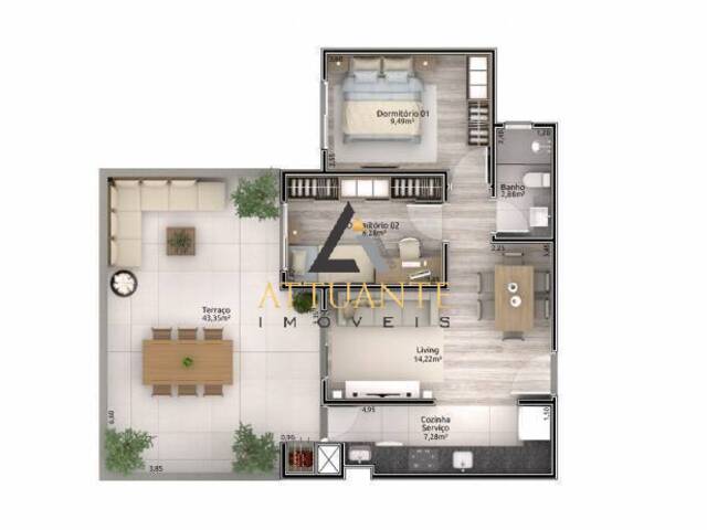 Apartamento para Venda em Caxias do Sul - 5