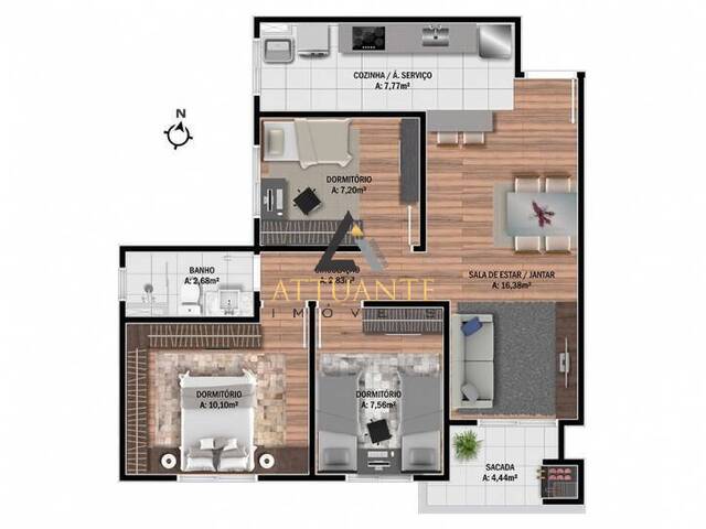 Apartamento para Venda em Caxias do Sul - 2
