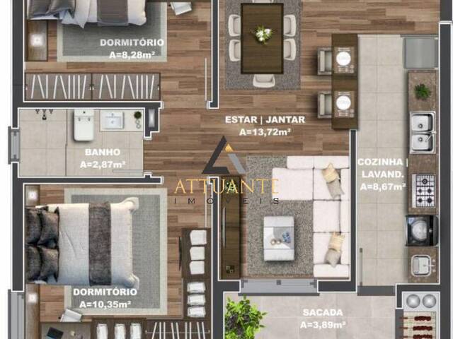 Apartamento para Venda em Caxias do Sul - 3