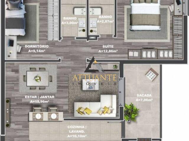 Apartamento para Venda em Caxias do Sul - 4