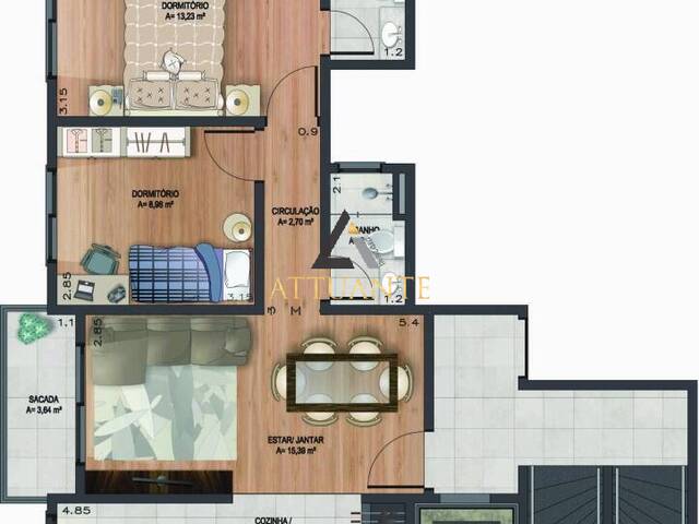 Apartamento para Venda em Caxias do Sul - 3