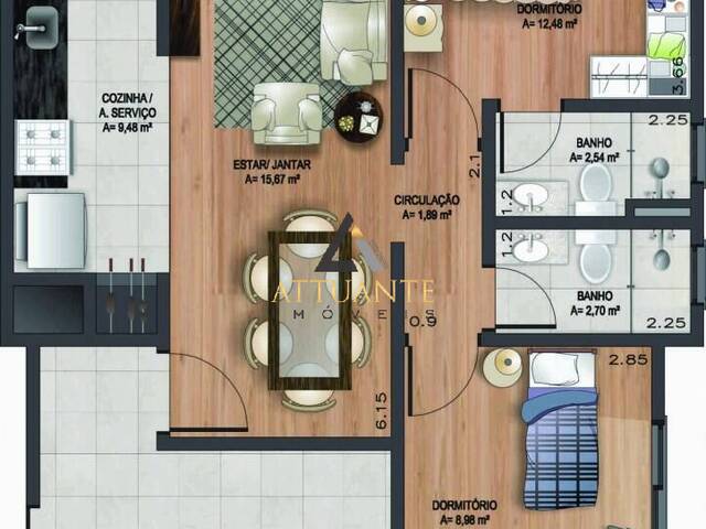 Apartamento para Venda em Caxias do Sul - 4