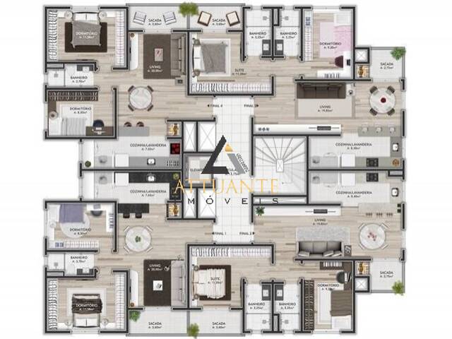 Apartamento para Venda em Caxias do Sul - 2