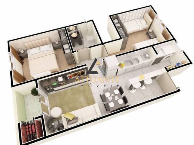 Apartamento para Venda em Caxias do Sul - 3