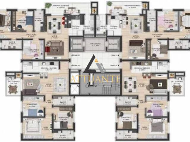 Apartamento para Venda em Caxias do Sul - 2
