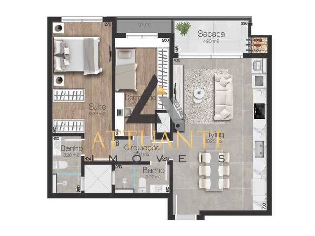 #AP5414 - Apartamento para Venda em Caxias do Sul - RS - 2